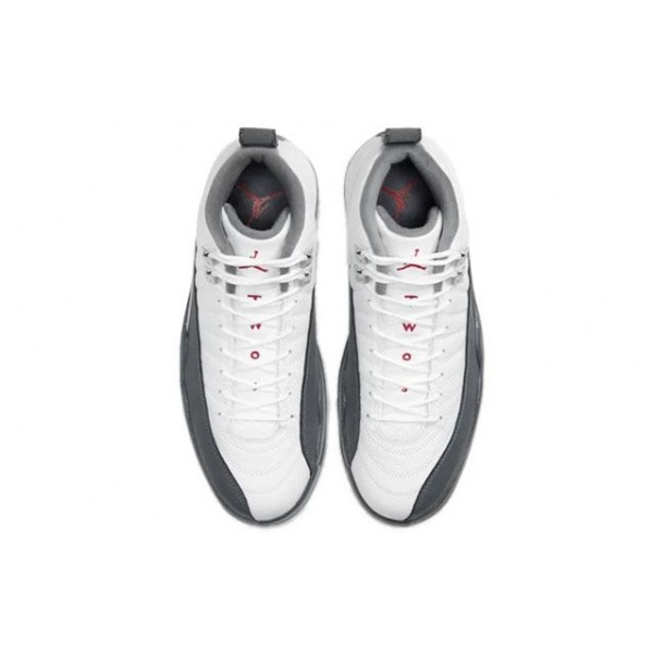 Air Jordan 12 Retro White Dark Grey 130690-160