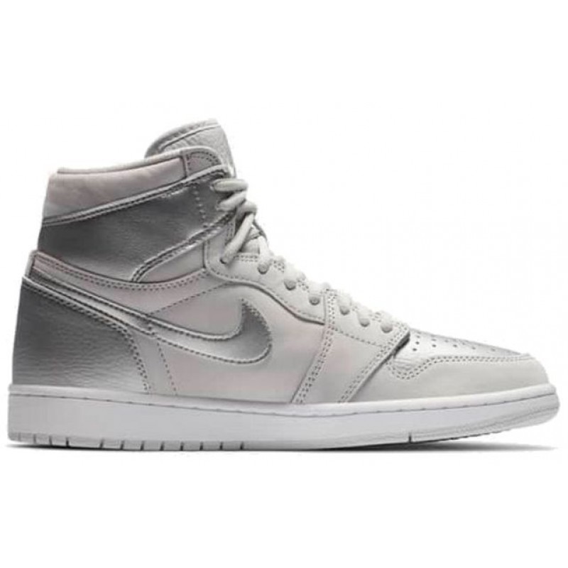 Air Jordan 1 Retro High OG co.JP 'Tokyo' Suitcase Special Box Neutral Grey/Metallic Silver/White DA0382-029