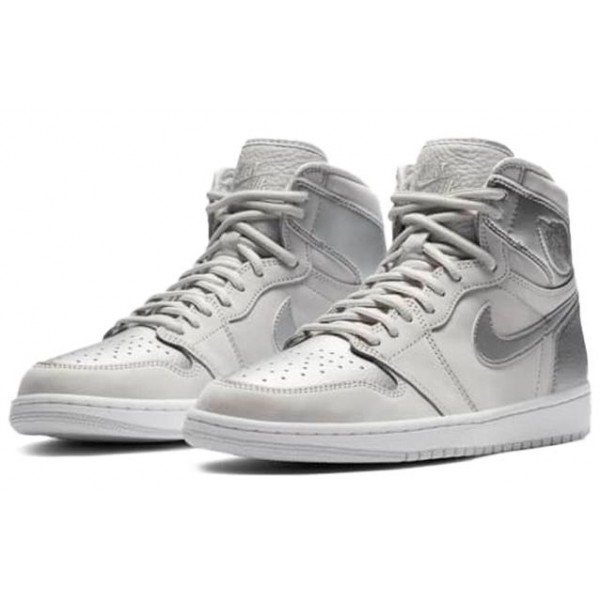 Air Jordan 1 Retro High OG co.JP 'Tokyo' Suitcase Special Box Neutral Grey/Metallic Silver/White DA0382-029