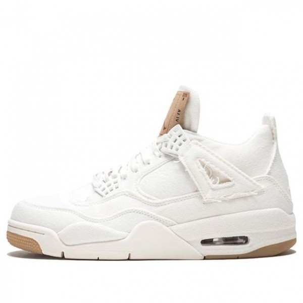 Air Jordan 4 Retro Levis NRG Levis - White Denim AO2571-100