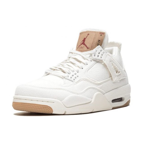 Air Jordan 4 Retro Levis NRG Levis - White Denim AO2571-100