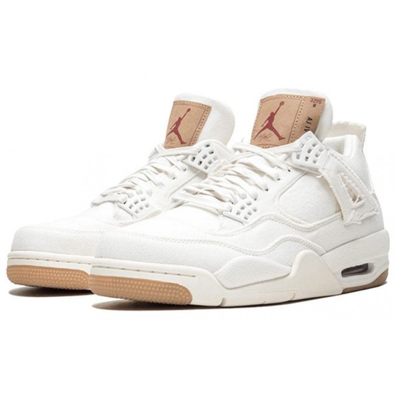 Air Jordan 4 Retro Levis NRG Levis - White Denim AO2571-100