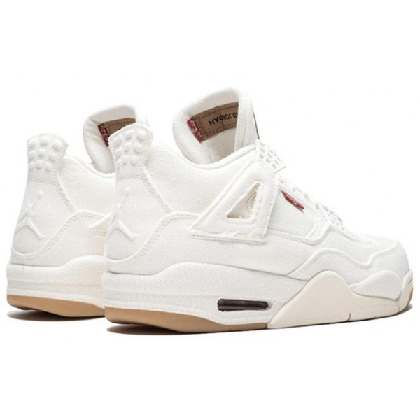 Air Jordan 4 Retro Levis NRG Levis - White Denim AO2571-100