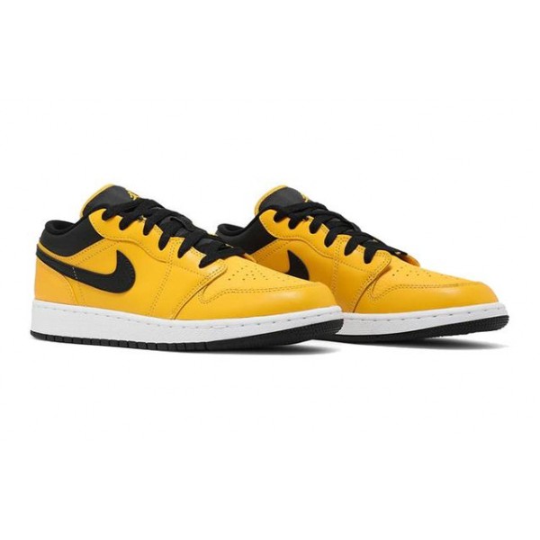 Air Jordan 1 Low rsity Gold Black' (GS) 553560-700