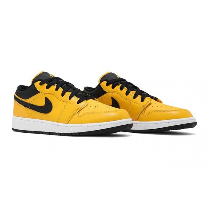 Air Jordan 1 Low rsity Gold Black' (GS) 553560-700