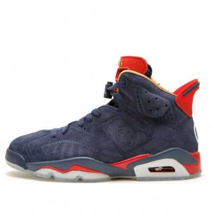 Air Jordan 6 DB 'Doernbecher' Midnight Navy/White-Varsity Red-Metallic Gold 392789-401