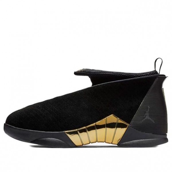 Air Jordan 15 Retro 'Doernbecher' 2018 Black/Metallic Gold/White BV7107-017