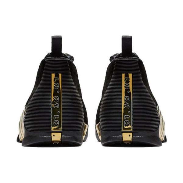 Air Jordan 15 Retro 'Doernbecher' 2018 Black/Metallic Gold/White BV7107-017