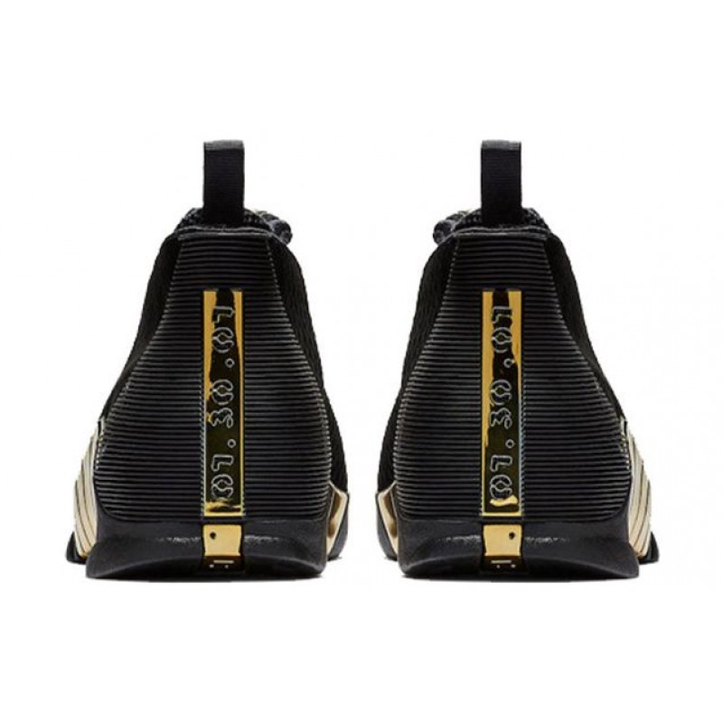 Air Jordan 15 Retro 'Doernbecher' 2018 Black/Metallic Gold/White BV7107-017