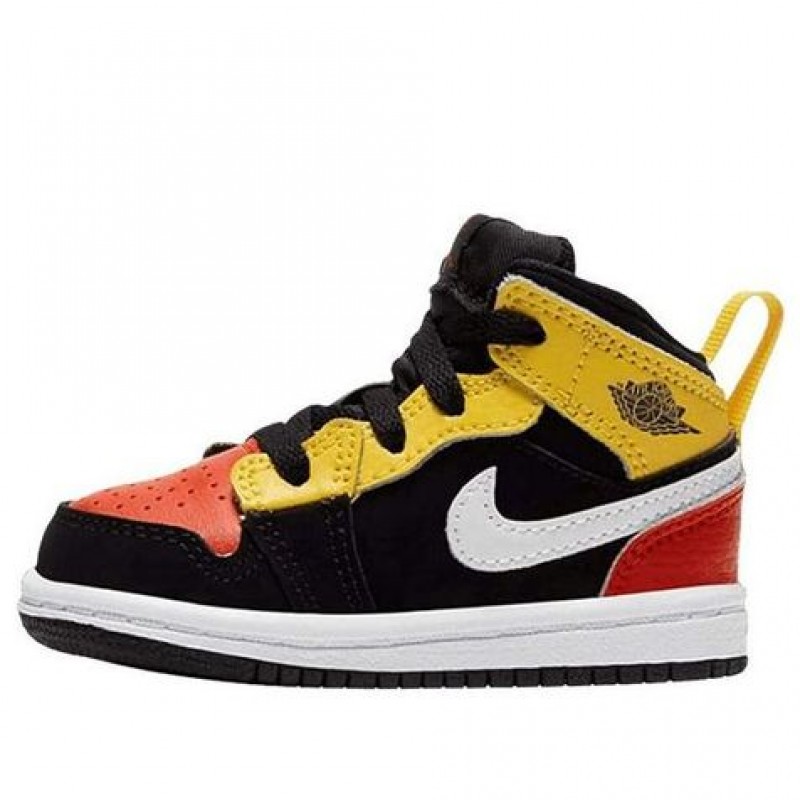 Air Jordan 1 Mid SE Amarillo Team Orange TD BQ6933-087