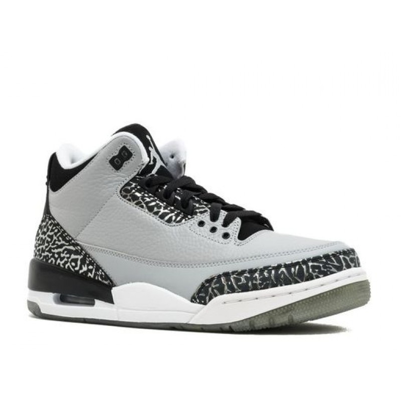 Air Jordan 3 Retro Wolf Grey 136064-004