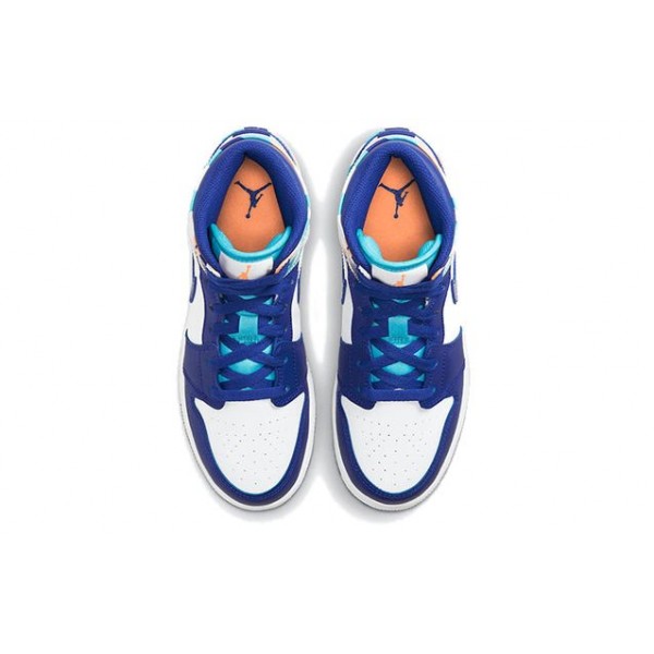 Air Jordan 1 Mid GS Storm Blue 555112-105