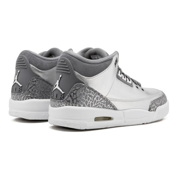 Air Jordan 3 Retro PREM HC GG Chrome - Metallic Silver AA1243-020