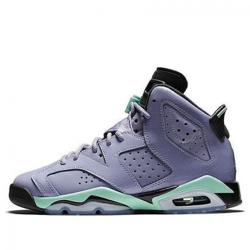 Air Jordan 6 Retro GG Iron Purple Turquoise 543390-508