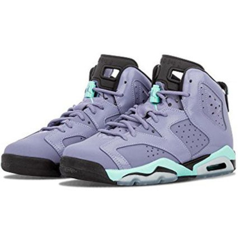 Air Jordan 6 Retro GG Iron Purple Turquoise 543390-508