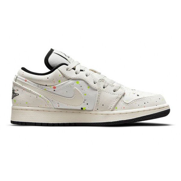 Air Jordan 1 Low SE 'Paint Splatter' (GS) DH3295-100