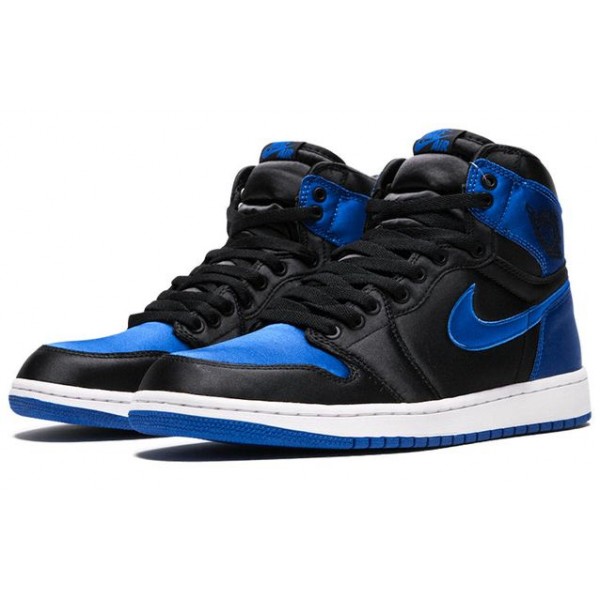 Air Jordan 1 Retro High EP 'Satin Royal' Black/Varsity Royal-White 921193-007