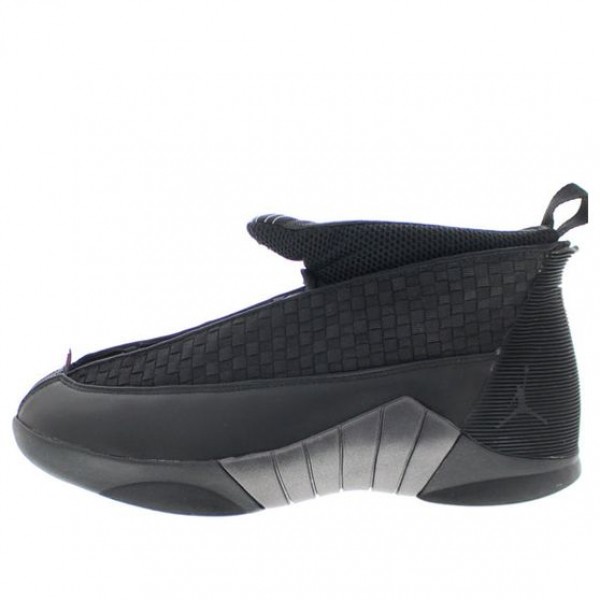 Air Jordan 15 Retro 'Stealth' 2007 Black/Varsity Red 317111-061