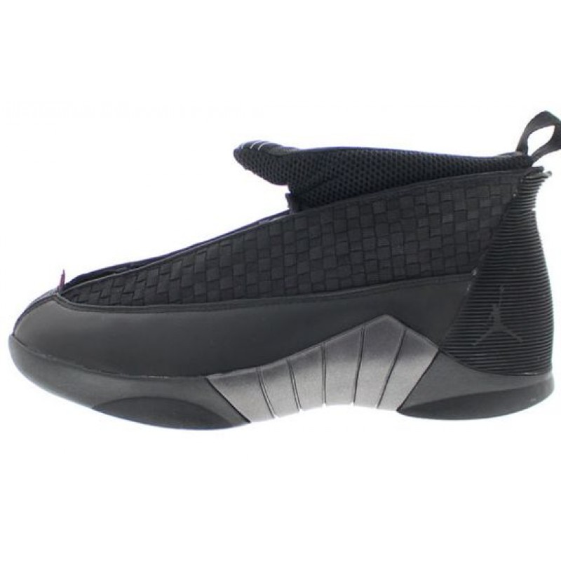 Air Jordan 15 Retro 'Stealth' 2007 Black/Varsity Red 317111-061