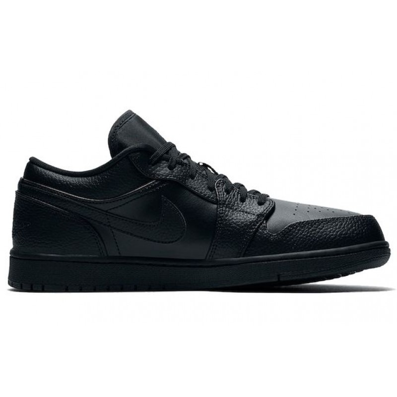 Air Jordan 1 Low 'Triple Black' Black/Black/Black 553558-091