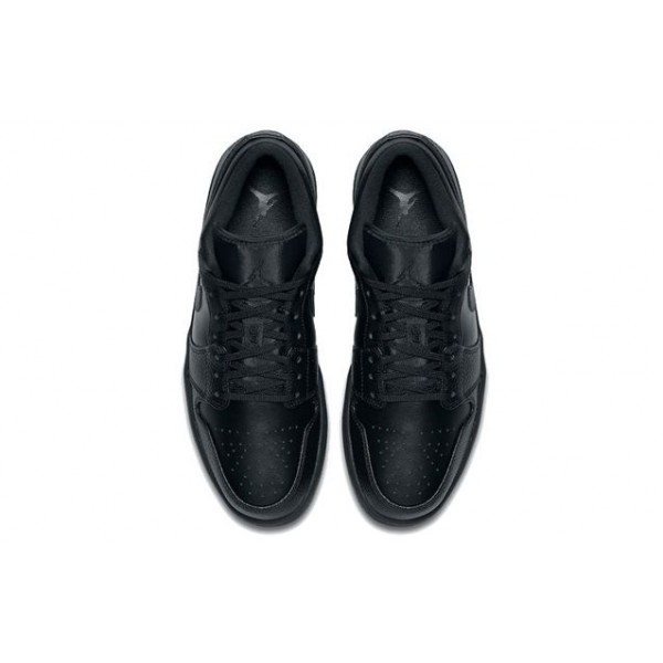 Air Jordan 1 Low 'Triple Black' Black/Black/Black 553558-091