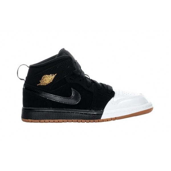 Air Jordan 1 Mid Dipped Toe BP 640737-021