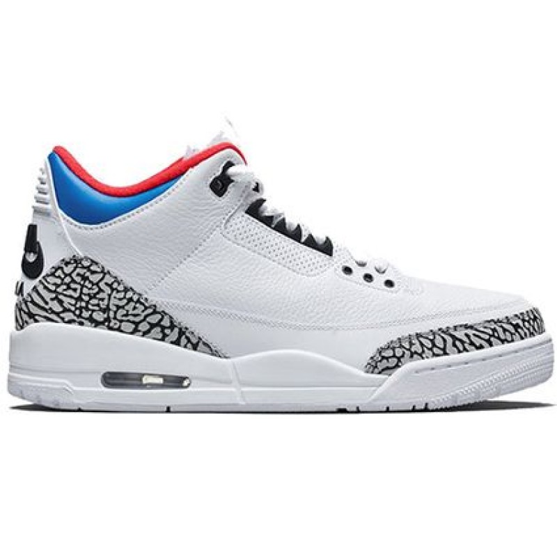 Air Jordan 3 Retro 'Seoul' White/Soar-Atom Red AV8370-100