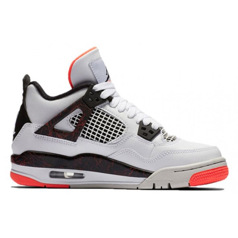 Air Jordan 4 Retro GS Bright Crimson 408452-116