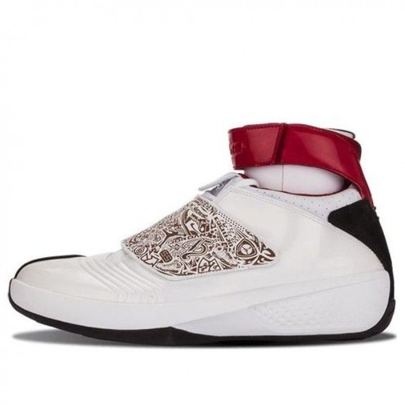 Air Jordan 20 OG 'White Varsity Red' White/Varsity Red/Black 310455-161