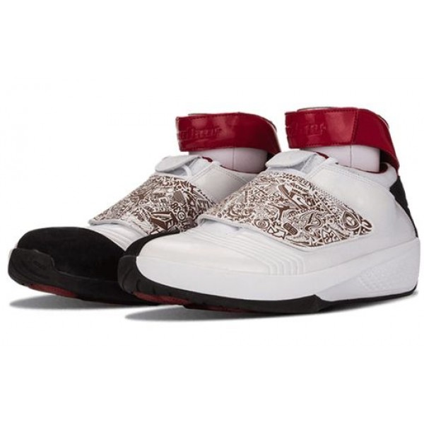 Air Jordan 20 OG 'White Varsity Red' White/Varsity Red/Black 310455-161