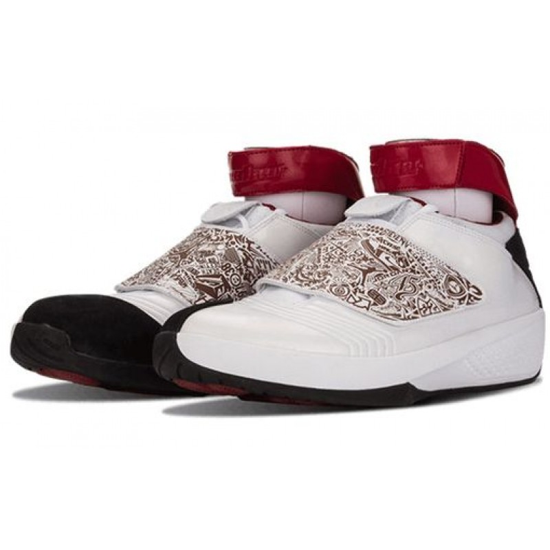 Air Jordan 20 OG 'White Varsity Red' White/Varsity Red/Black 310455-161