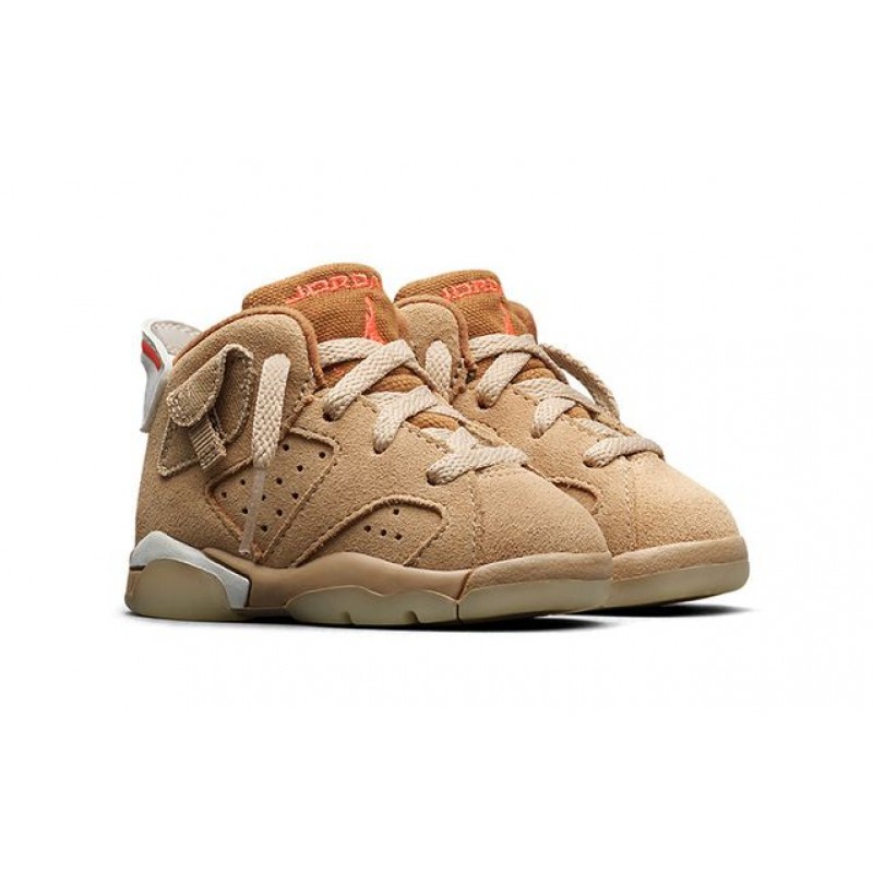 Nike TDTravis Scott x Air Jordan 6 British Khaki DH0692-200