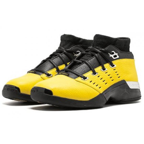 Nike SoleFly x Air Jordan 17 Retro Low 'Reverse Lightning' Black/Metallic Silver/Lightning AJ7321-003