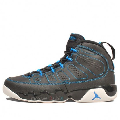 Air Jordan 9 Retro GS Black Photo Blue 302359-007