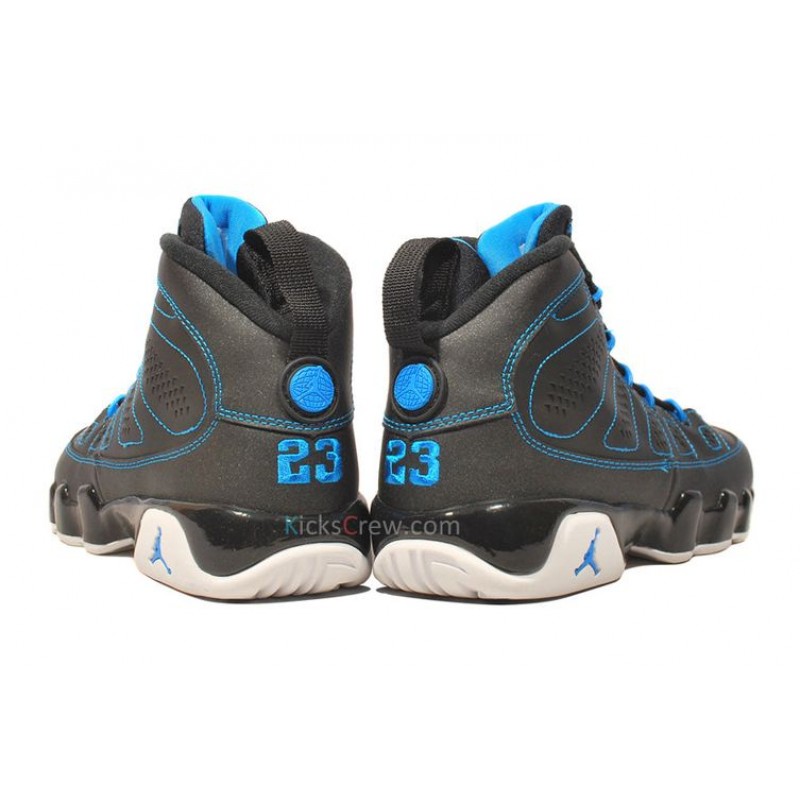 Air Jordan 9 Retro GS Black Photo Blue 302359-007