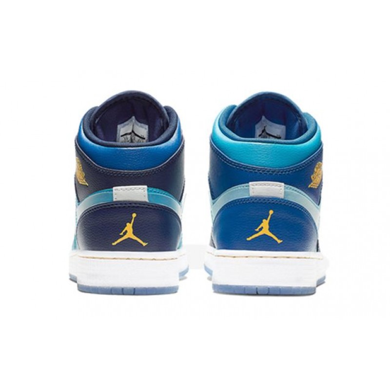 Air Jordan 1 Mid GS Blue Void BV7446-400