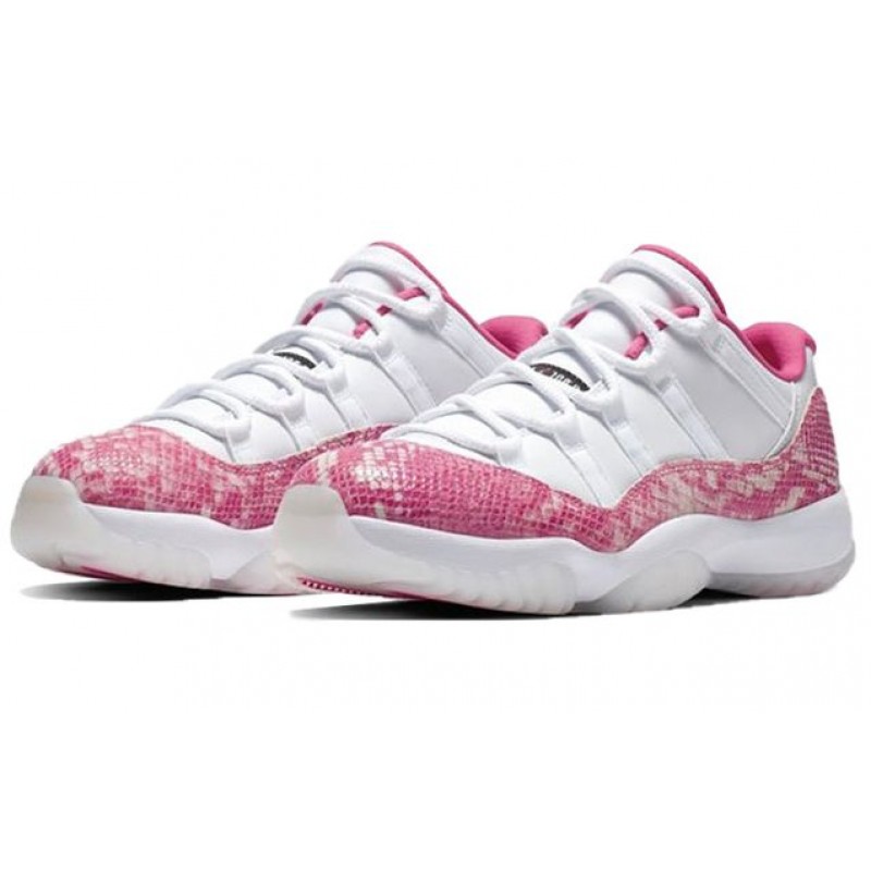 Womens Air Jordan 11 Retro Low Pink Snakeskin AH7860-106