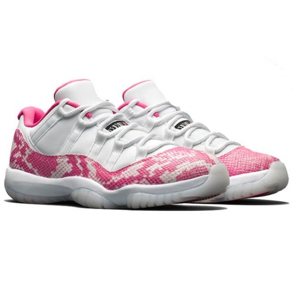 Womens Air Jordan 11 Retro Low Pink Snakeskin AH7860-106