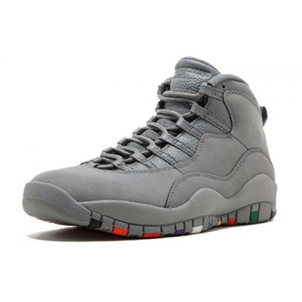 Air Jordan 10 Retro 'Cool Grey' 2018 Cool Grey/White-Cool Grey 310805-022