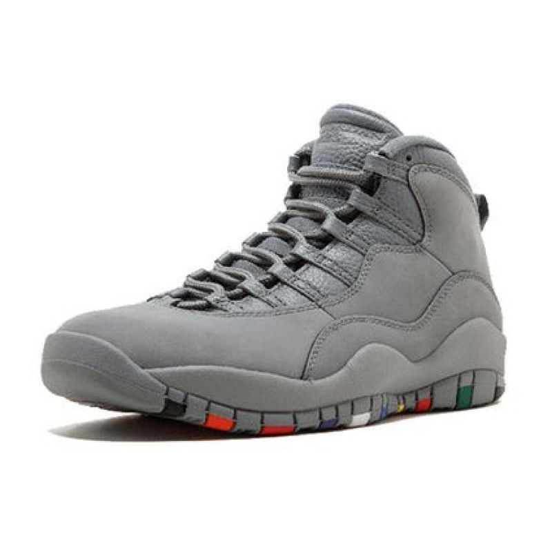 Air Jordan 10 Retro 'Cool Grey' 2018 Cool Grey/White-Cool Grey 310805-022