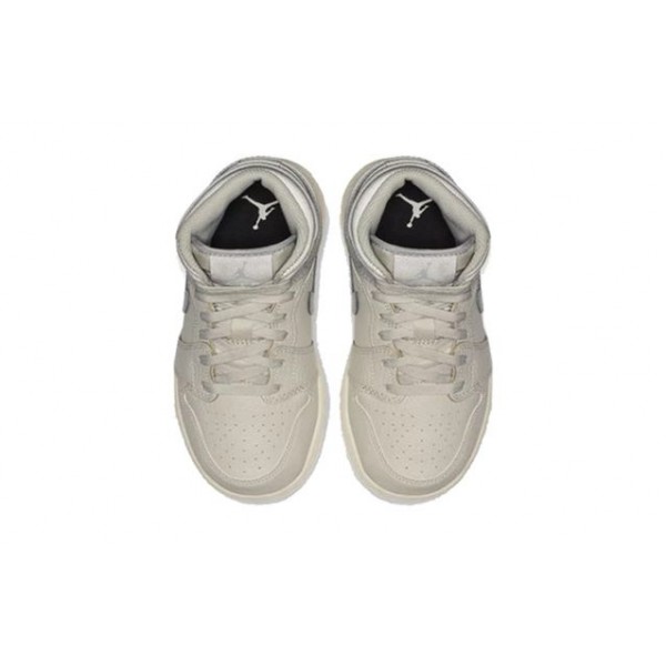 Air Jordan 1 Mid GS Light Bone 554725-053