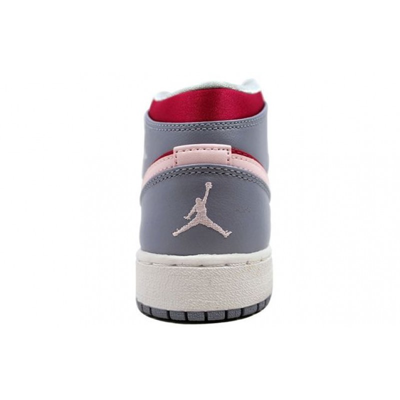 Air Jordan 1 Mid GG Hyper Fuchsia Pink Grey 555112-609