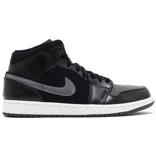 Air Jordan 1 Mid PREM Black 852542-001