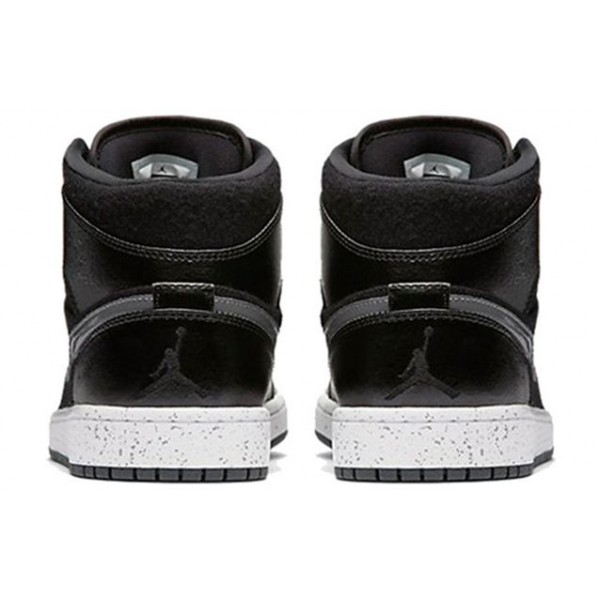 Air Jordan 1 Mid PREM Black 852542-001