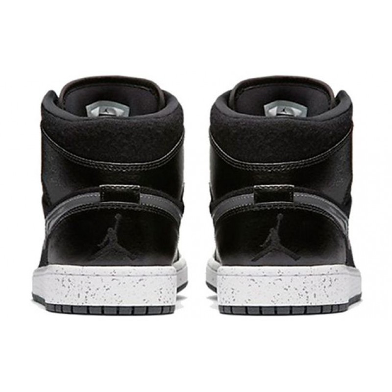 Air Jordan 1 Mid PREM Black 852542-001