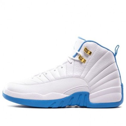 Air Jordan 12 Retro BG White University Blue 510815-127