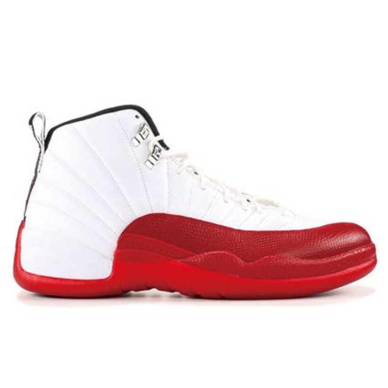 Air Jordan 12 Retro 'Cherry' 2009 White/Black-Varsity Red 130690-110