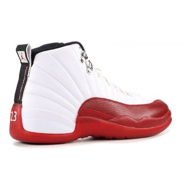 Air Jordan 12 Retro 'Cherry' 2009 White/Black-Varsity Red 130690-110