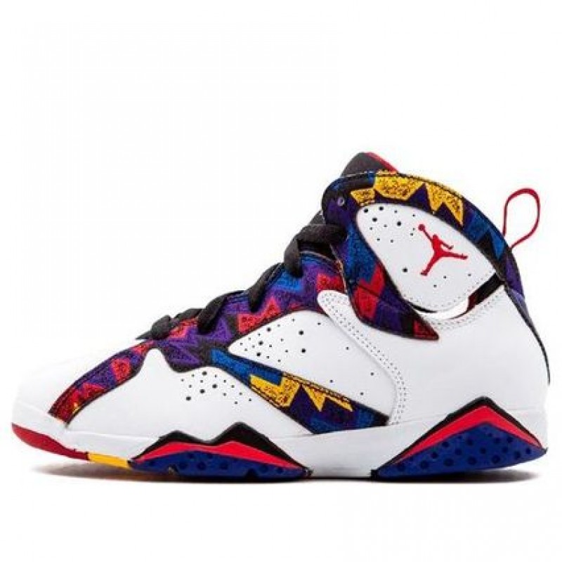 Air Jordan 7 Retro PS 'Nothing But Net' White/University Red-Black-Bright Concord 304773-142