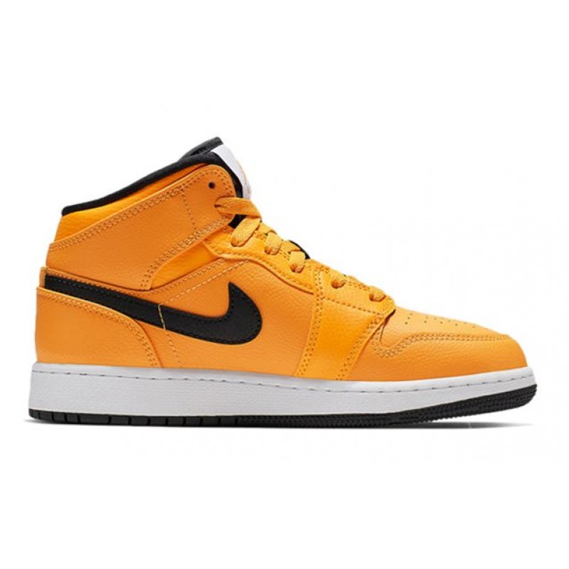 Air Jordan 1 Mid GS University Gold 554725-700